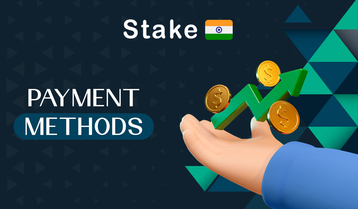 How you can make deposits and withdrawals from Stake using your mobile app