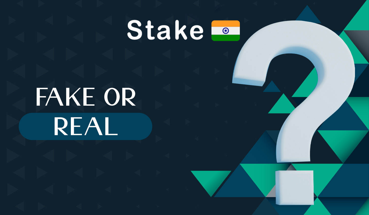 Can Indian users place 100% confidence in Stake