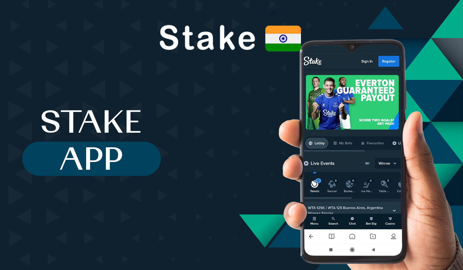 What games in the casino section are available to Indian users on the Stake app