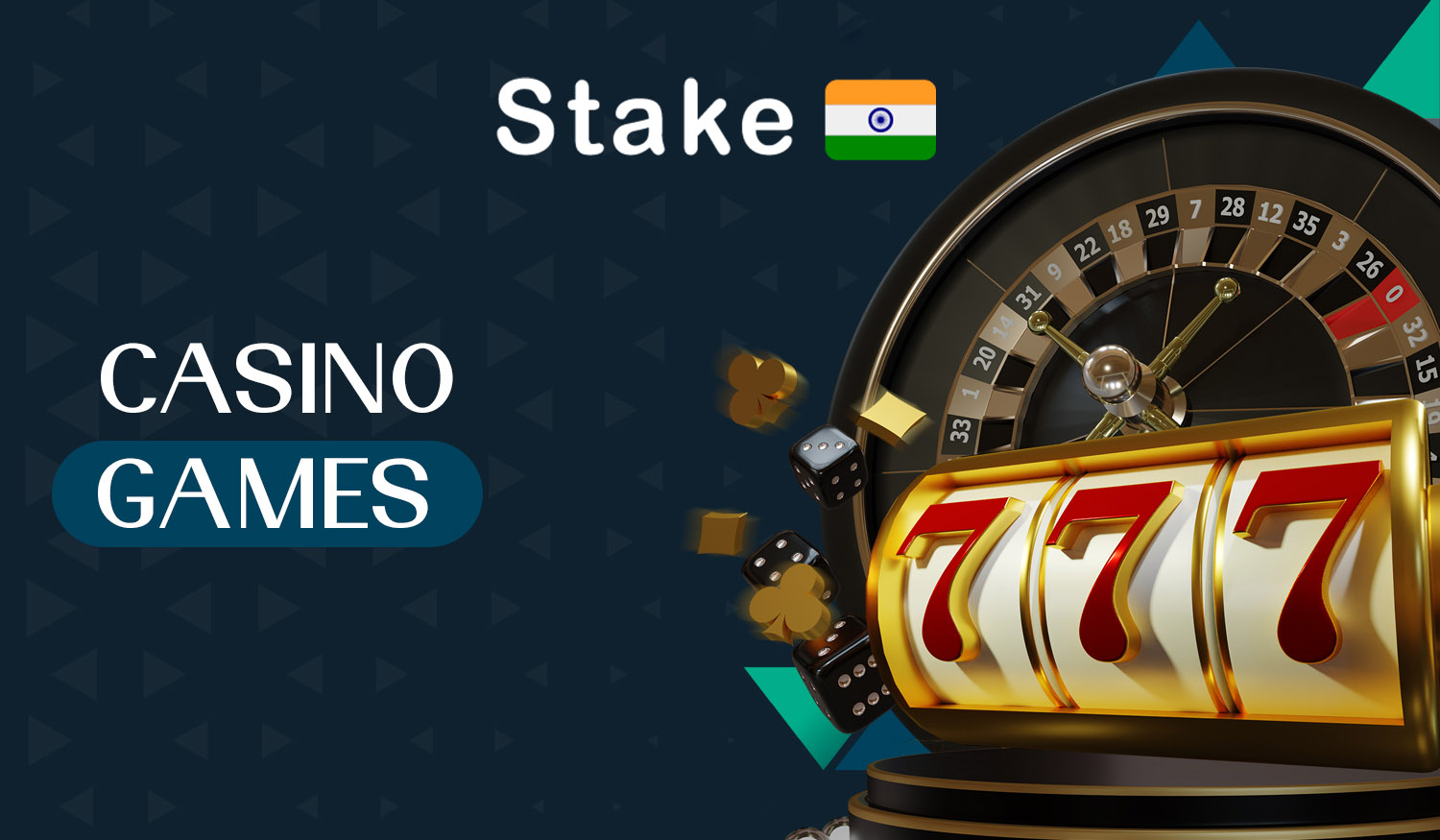 What kind of casino games does Stake offer to its online casino users?